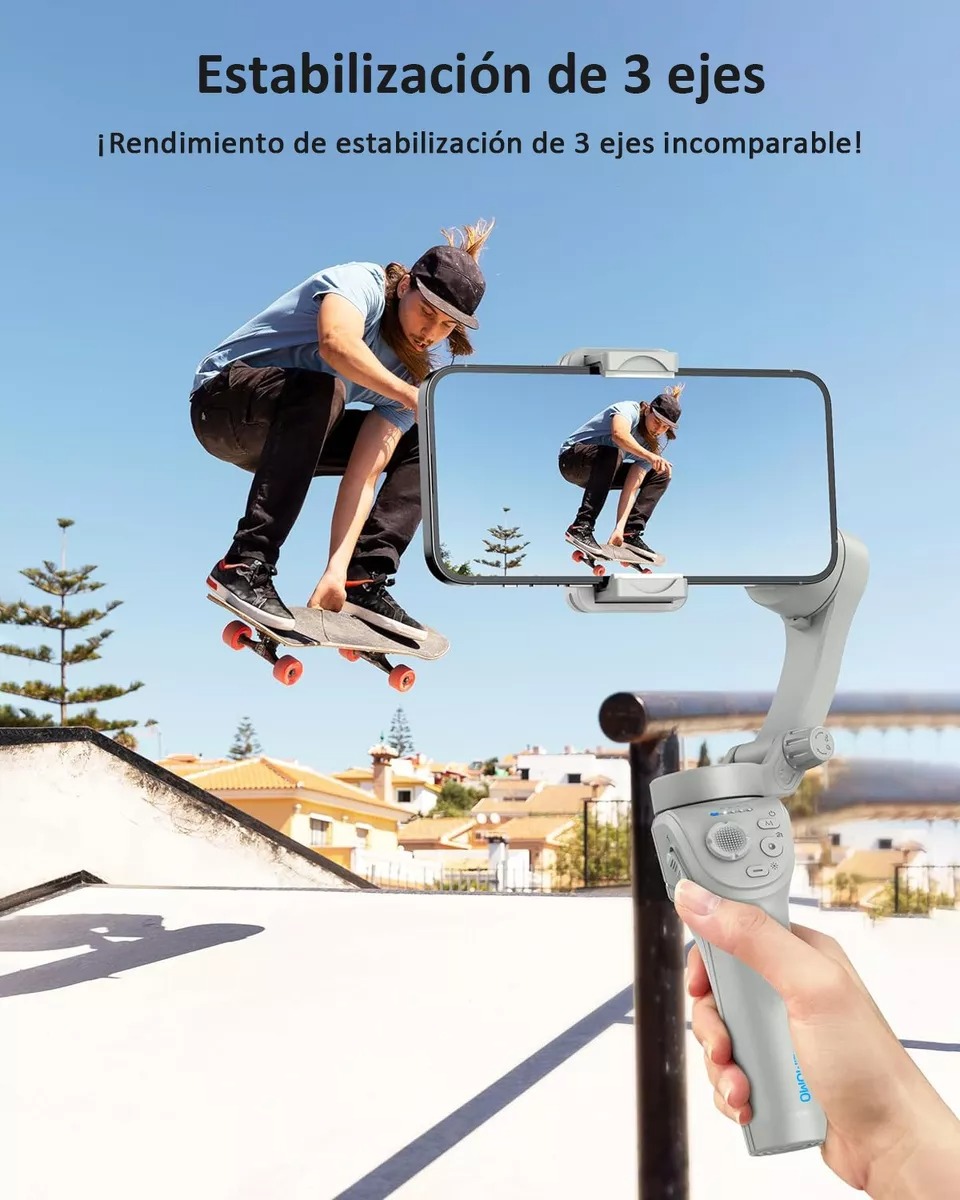 Estabilizador Gimbal Para Celular En 3 Ejes Plegable 