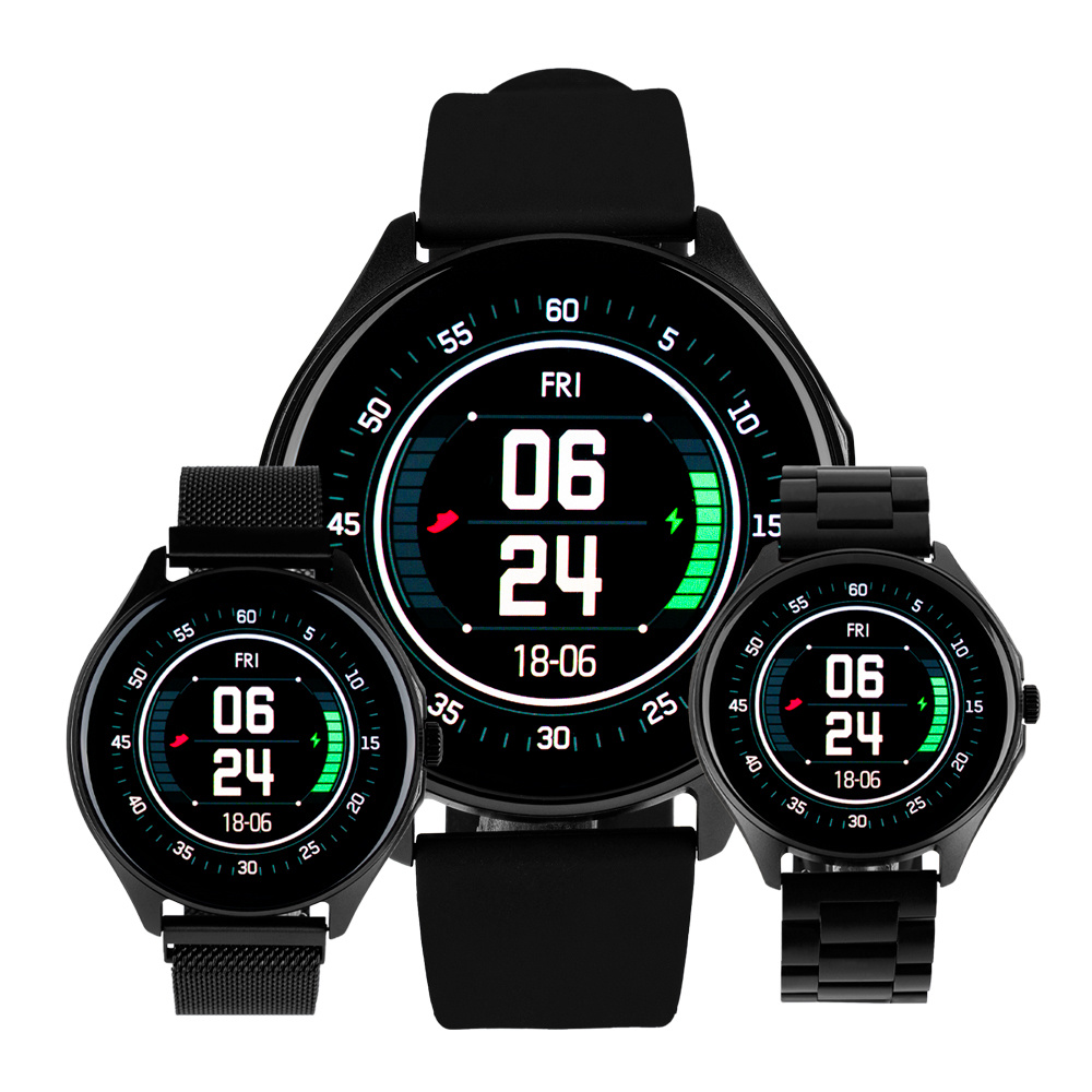 Vorago Smartwatch SW-505, Touch, Bluetooth, Android/iOS, Negro
