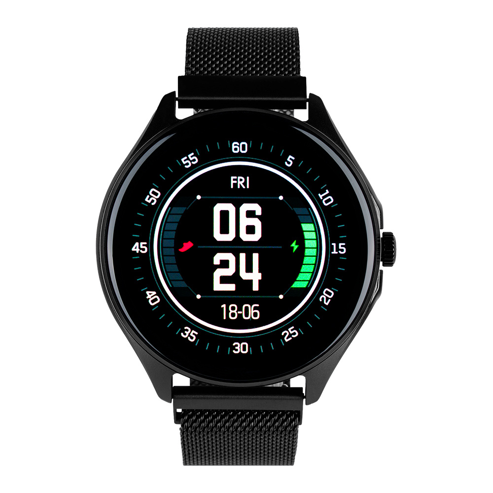 Vorago Smartwatch SW-505, Touch, Bluetooth, Android/iOS, Negro
