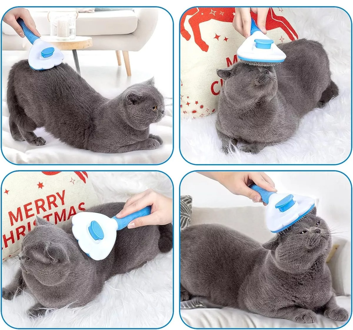 Cepillo Para Gatos/perros+rodillo Para Quitar Mascotas Pelos