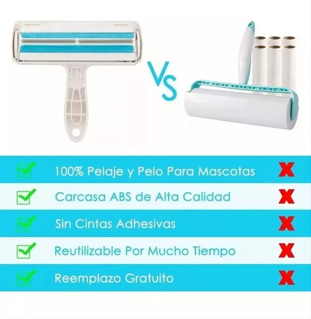 Cepillo Para Gatos/perros+rodillo Para Quitar Mascotas Pelos