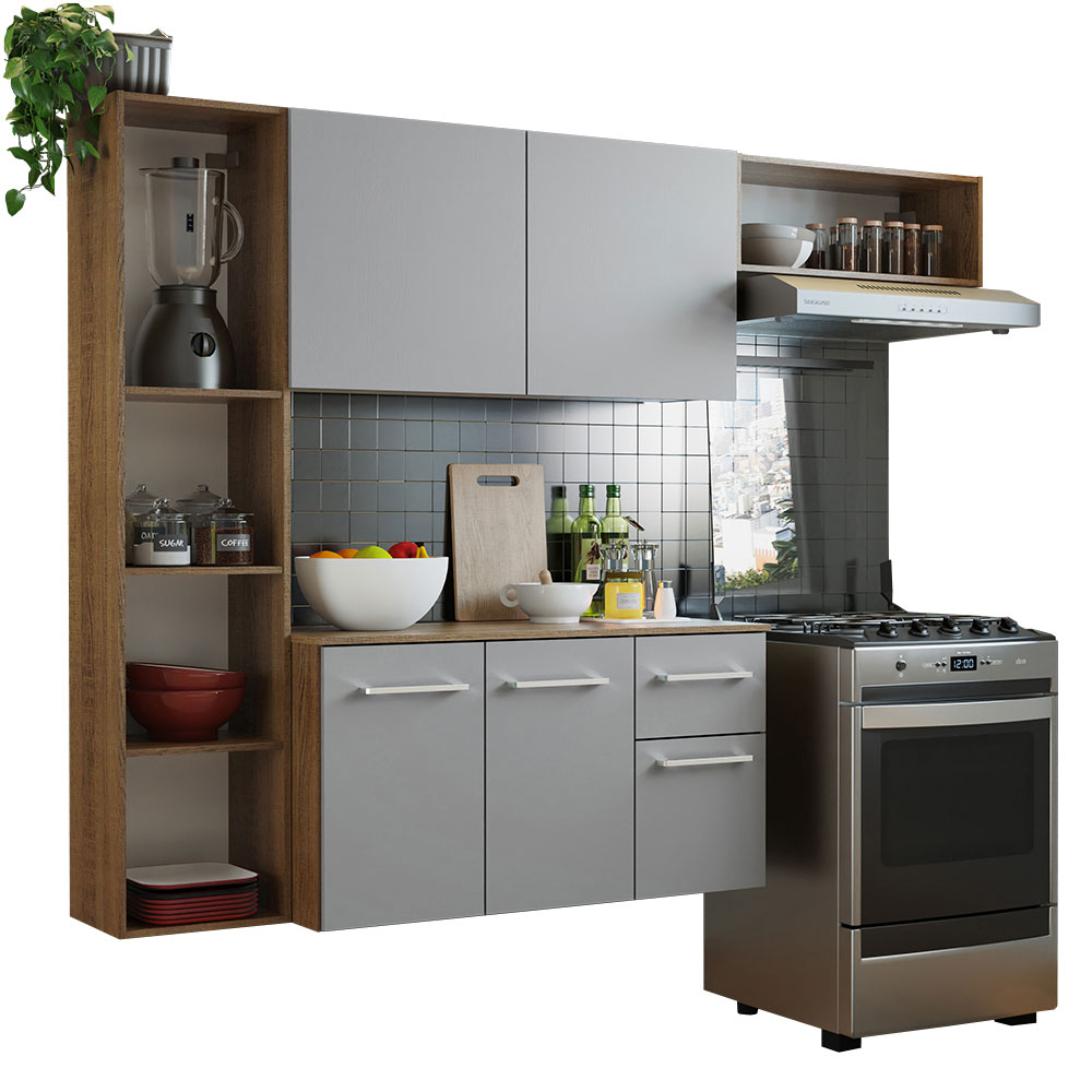 Cocina Integral Completa Modular Madesa Easy 180cm MG