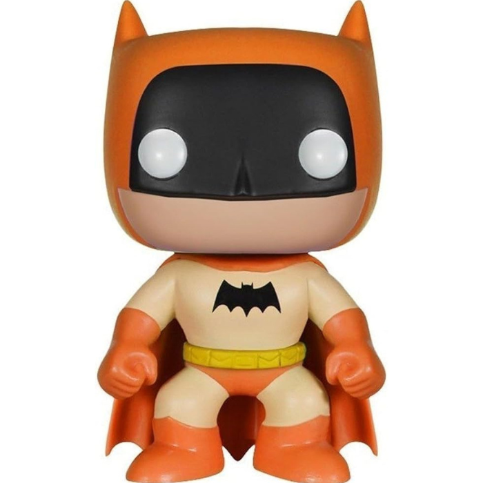 Funko Pop DC Super Heroes Orange Batman #01 Entertainment Earth With Protector