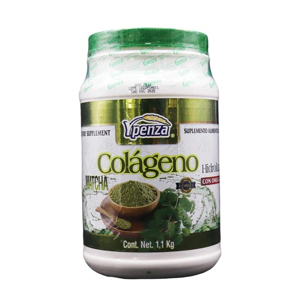 Colágeno Hidrolizado con omega 3,6,9 matcha