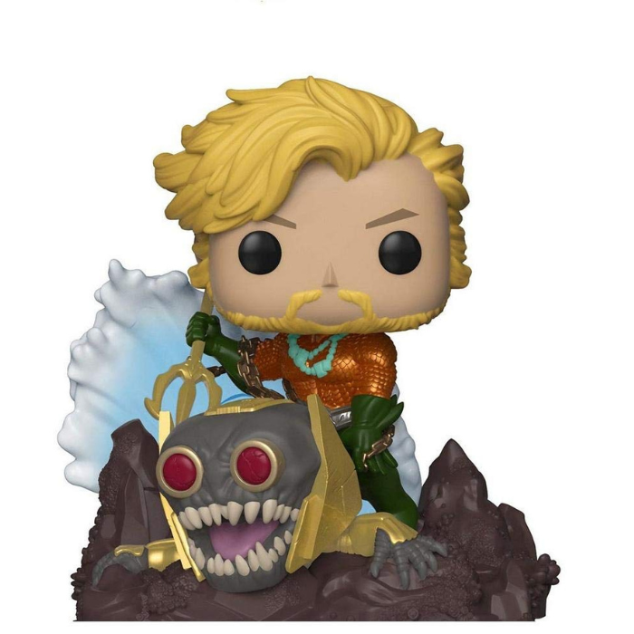 Funko Pop Deluxe Heroes #254 Aquaman (Jim Lee DC Collection) GameStop Exclusive