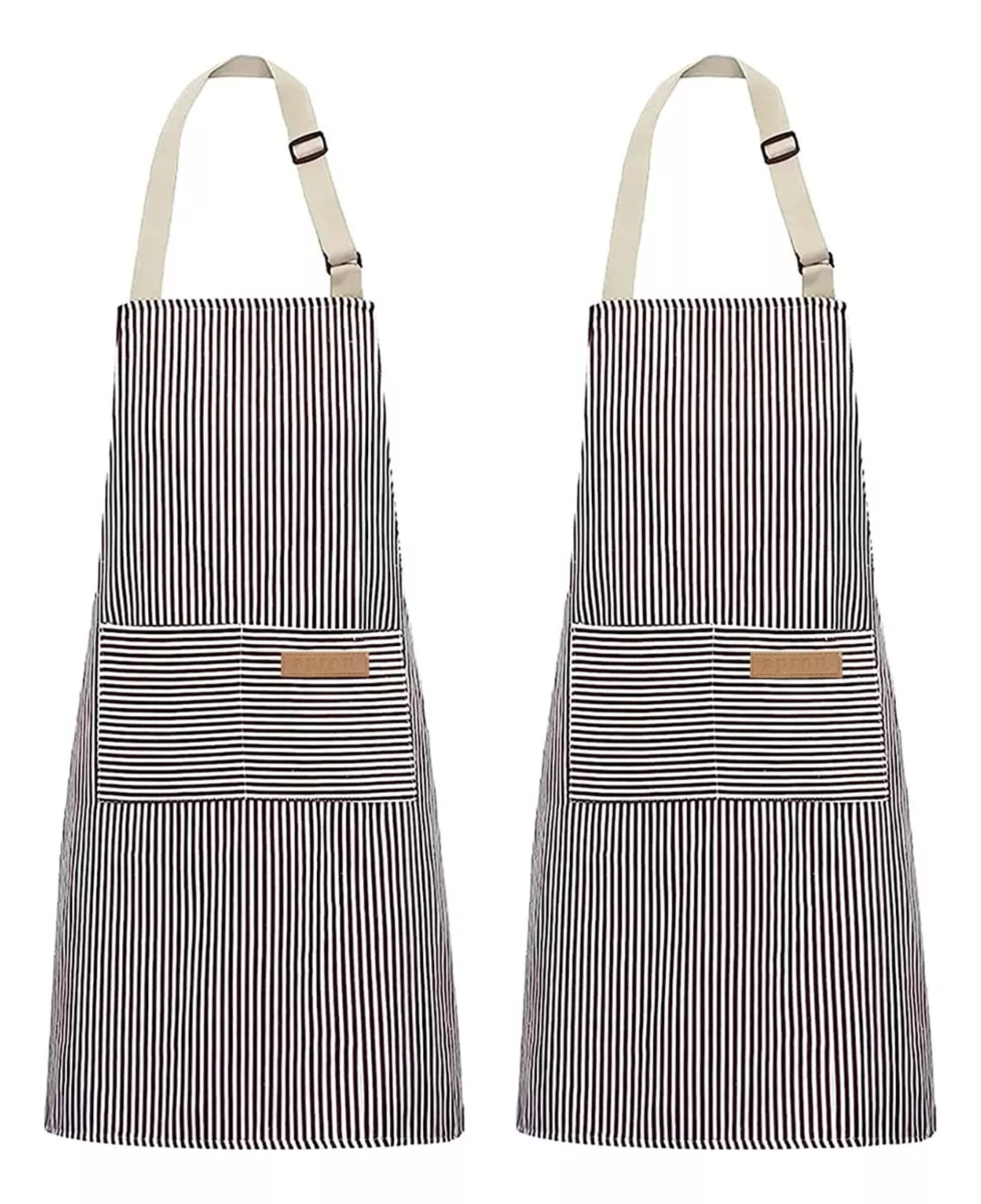 Delantal De 2 Piezas Para Chef, Barbería O Pintores