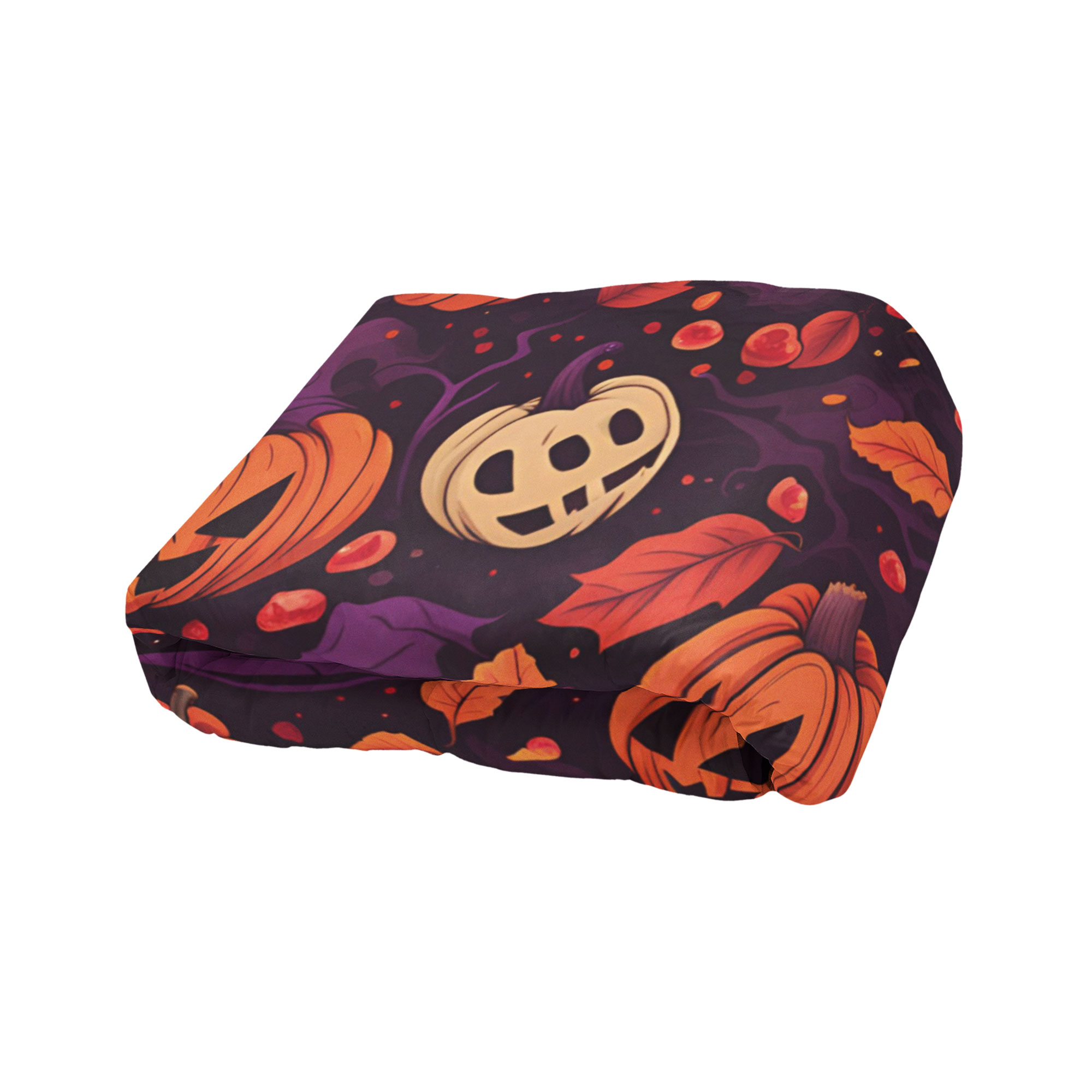 Cobija Manta Frazada Diseño de Calabaza Halloween Ultra Suave y Ligera de Alta Calidad