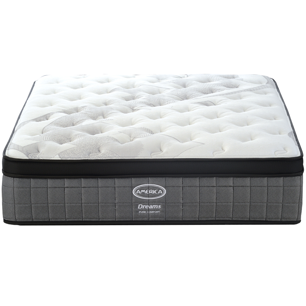 Colchon Individual America Dreams Colchoneta Extra Confort Descanso Premium