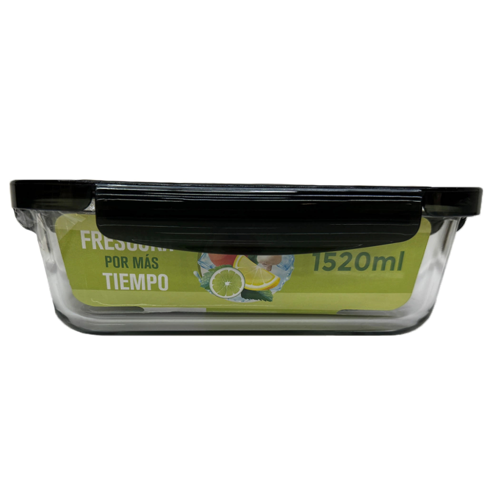 Recipiente Hermético de Vidrio Multiusos 1.52L Brang