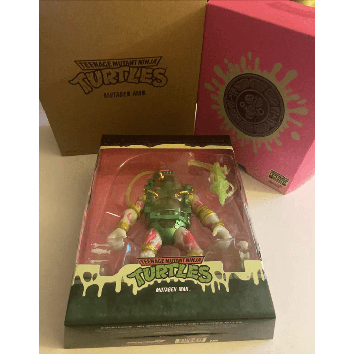 Teenage Mutant Ninja Turtles Ultimates Glow In the Dark Mutagen Man TMNT Tortugas Ninja