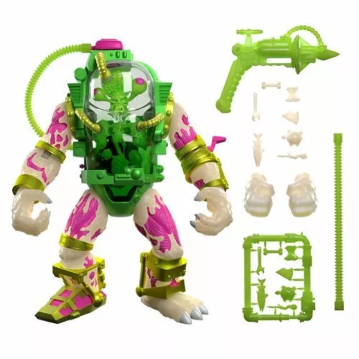 Teenage Mutant Ninja Turtles Ultimates Glow In the Dark Mutagen Man TMNT Tortugas Ninja