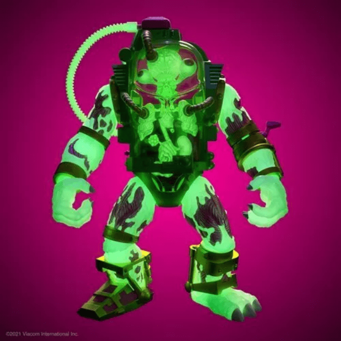 Teenage Mutant Ninja Turtles Ultimates Glow In the Dark Mutagen Man TMNT Tortugas Ninja