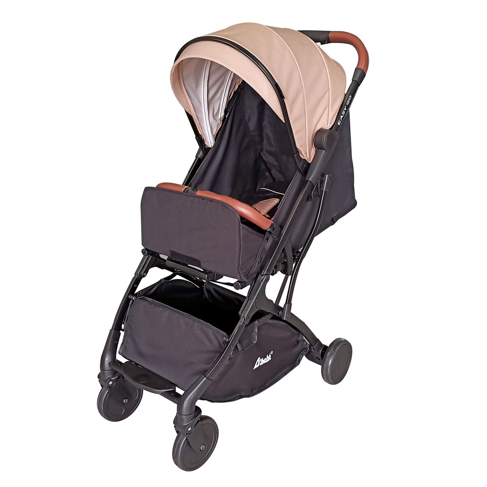 Carriola para Bebe de Viaje Plegable, 3 a 36 meses hasta 15 kg- BEIGE