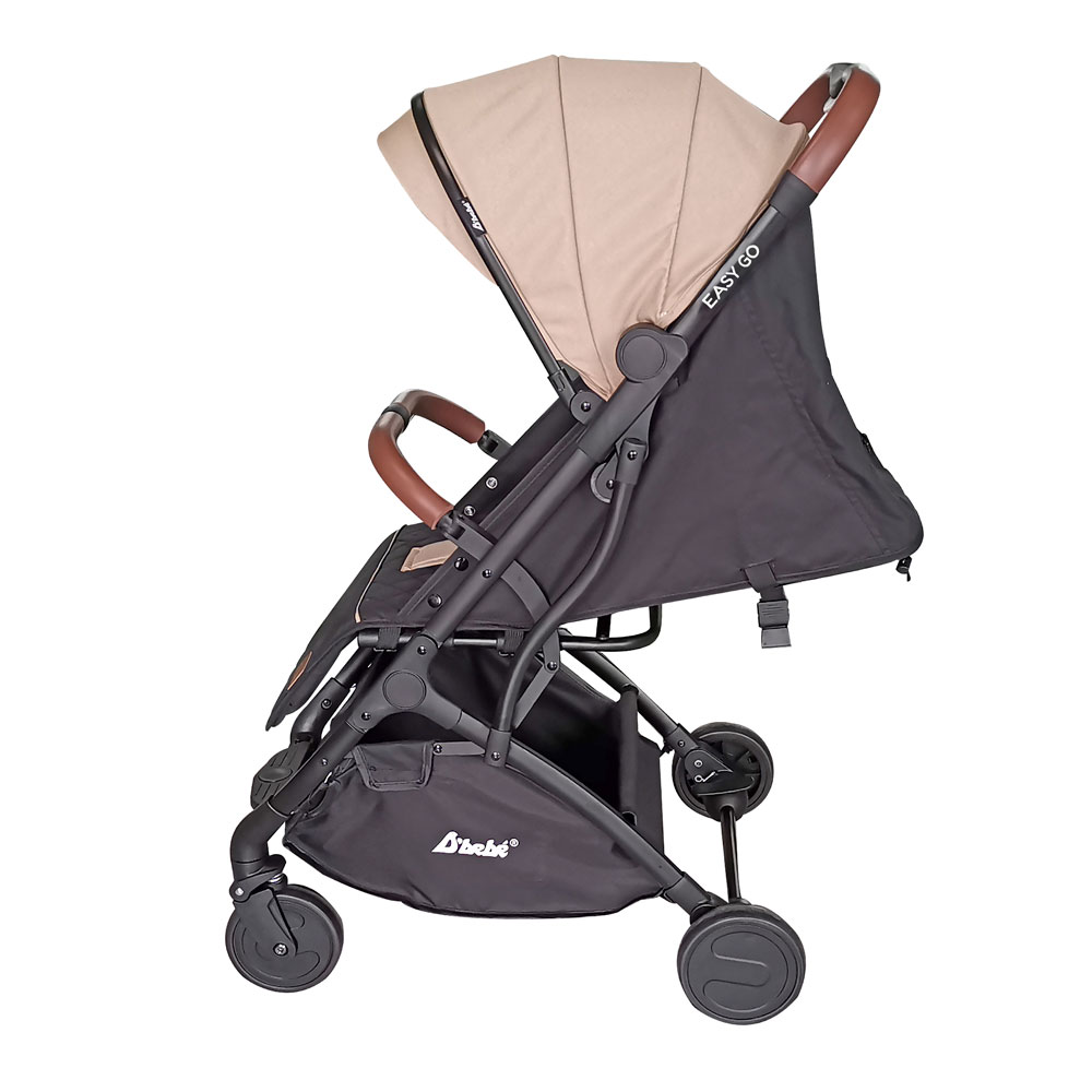 Carriola para Bebe de Viaje Plegable, 3 a 36 meses hasta 15 kg- BEIGE