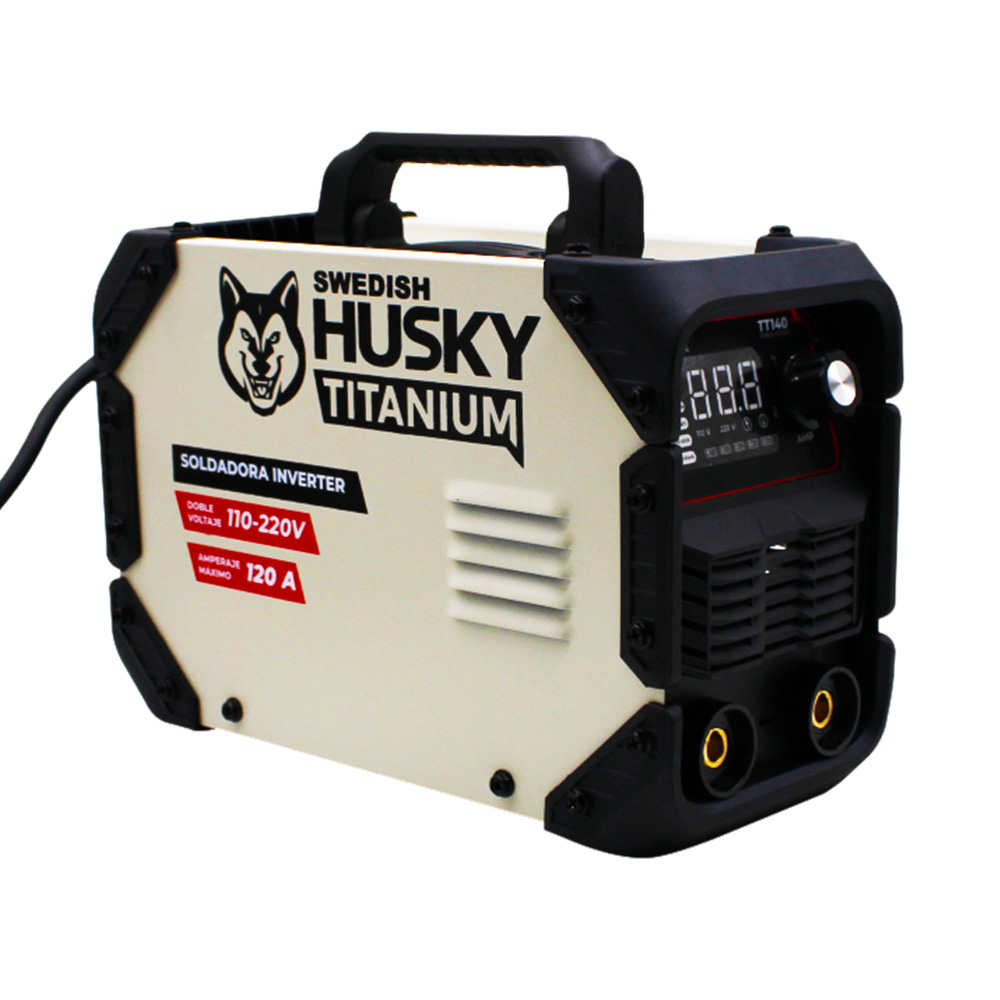 Soldadora Inversora Husky Titanium 120 Amp 110/220 Mma Tt140