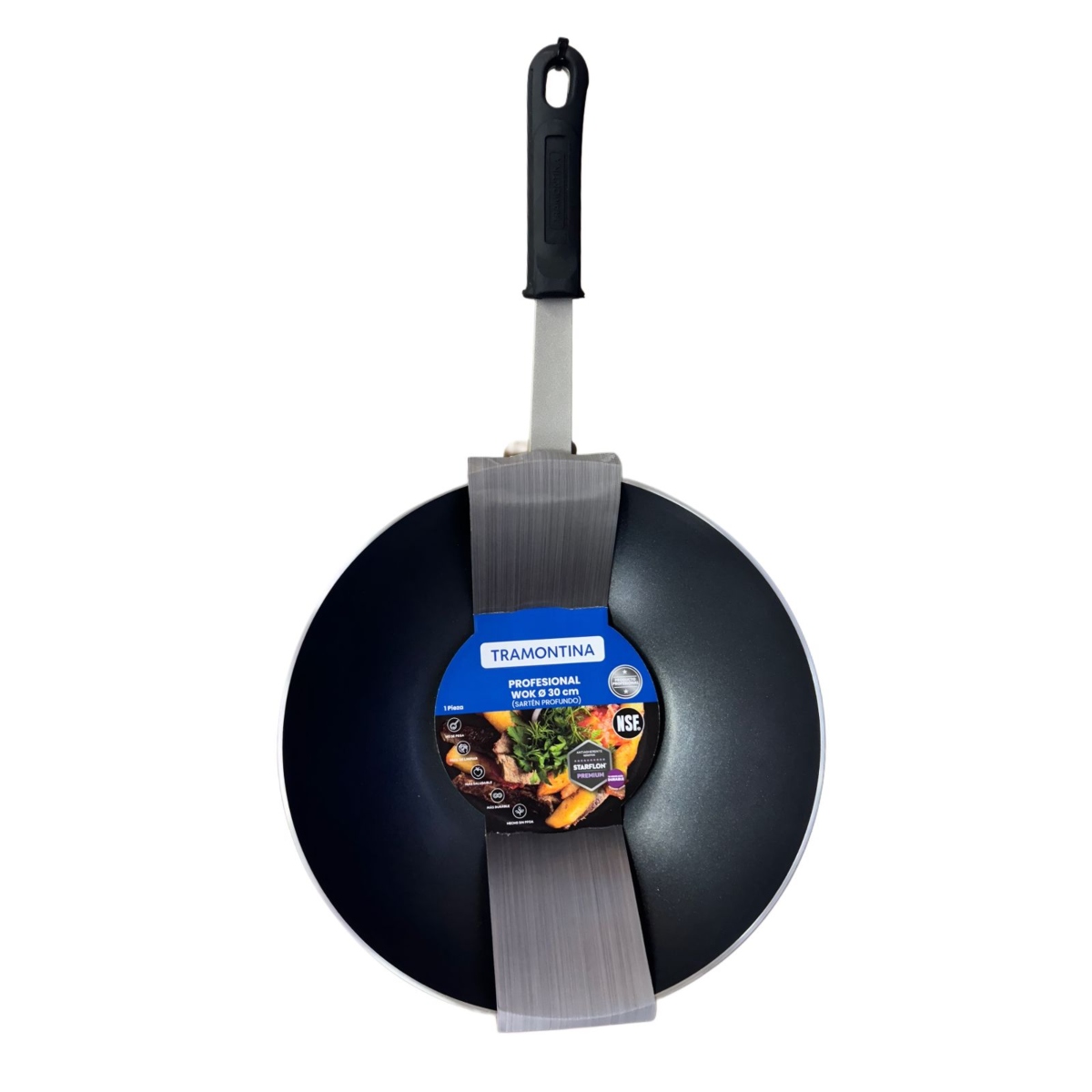 Sartén Wok Profesional Tramontina 32207/983 30CM Aluminio ENDY2