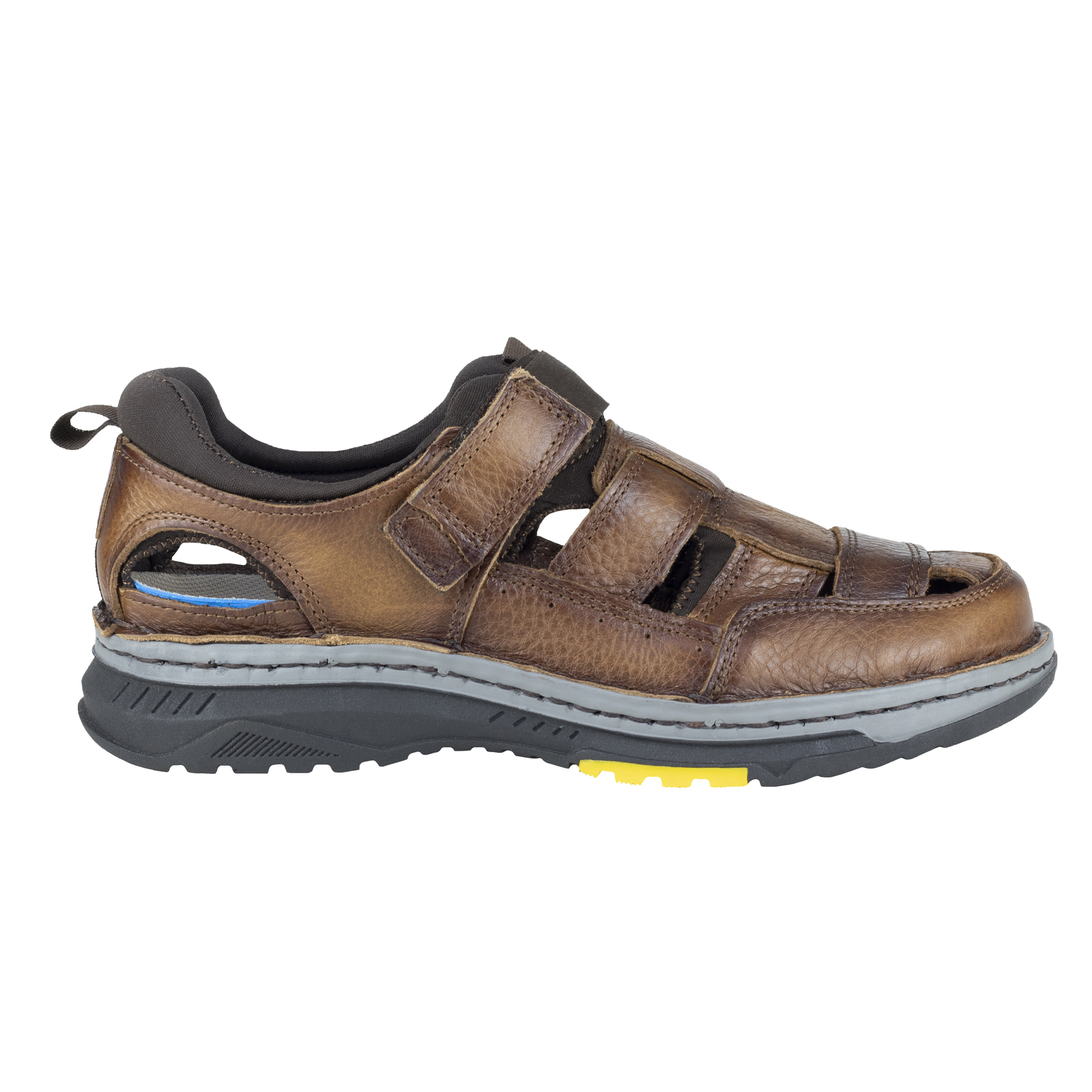 Huarache Sandalia Outdoor Lobo Solo Hombre 6517 Camel Piel