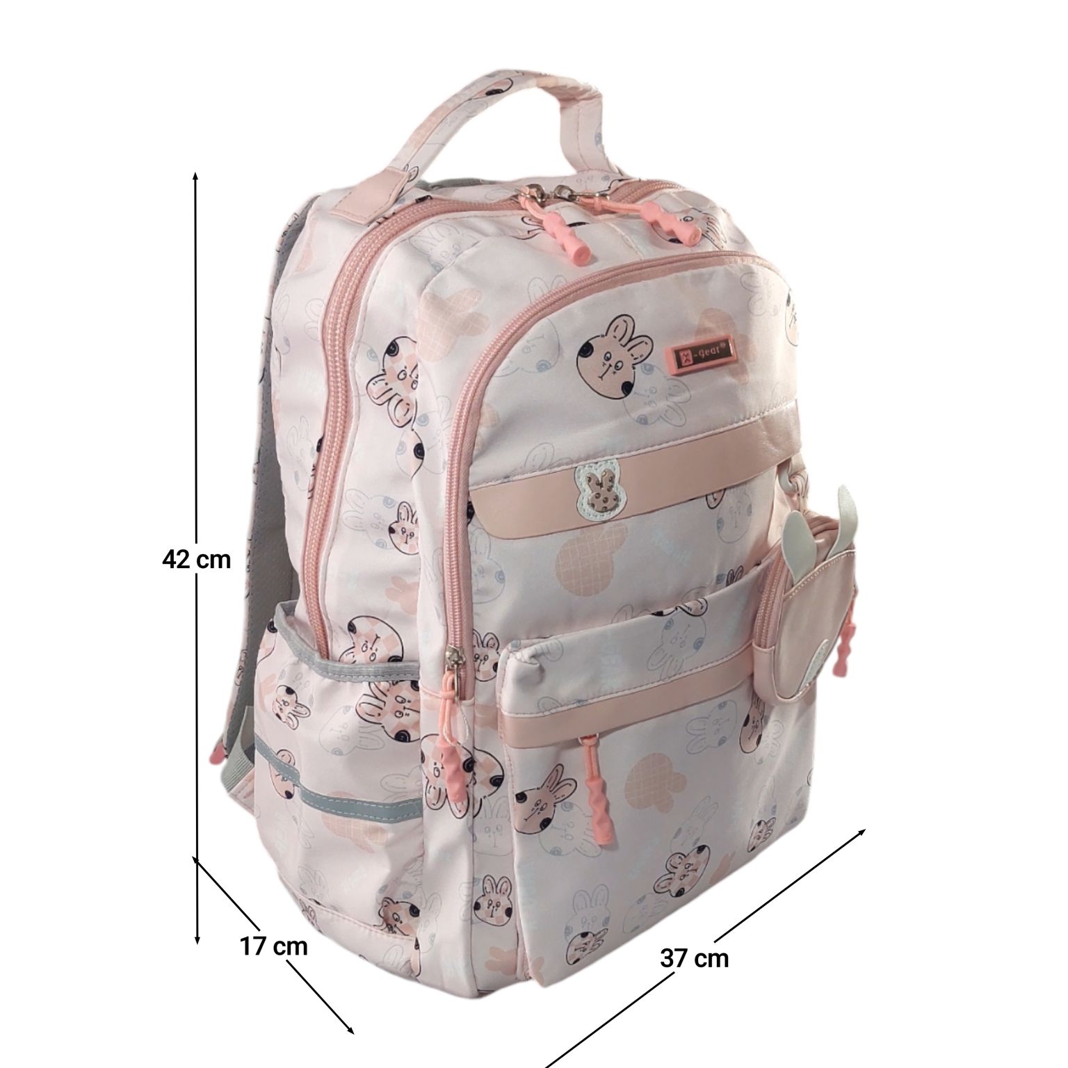 Mochila Portalaptop Diseño muy Femenino con Monedero