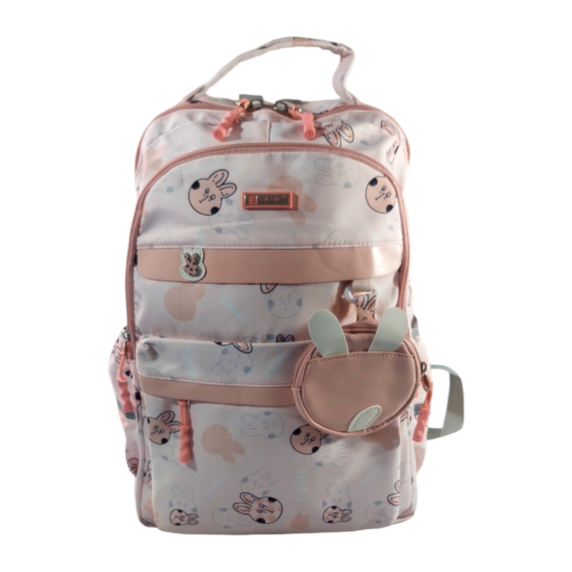 Mochila Portalaptop Diseño muy Femenino con Monedero