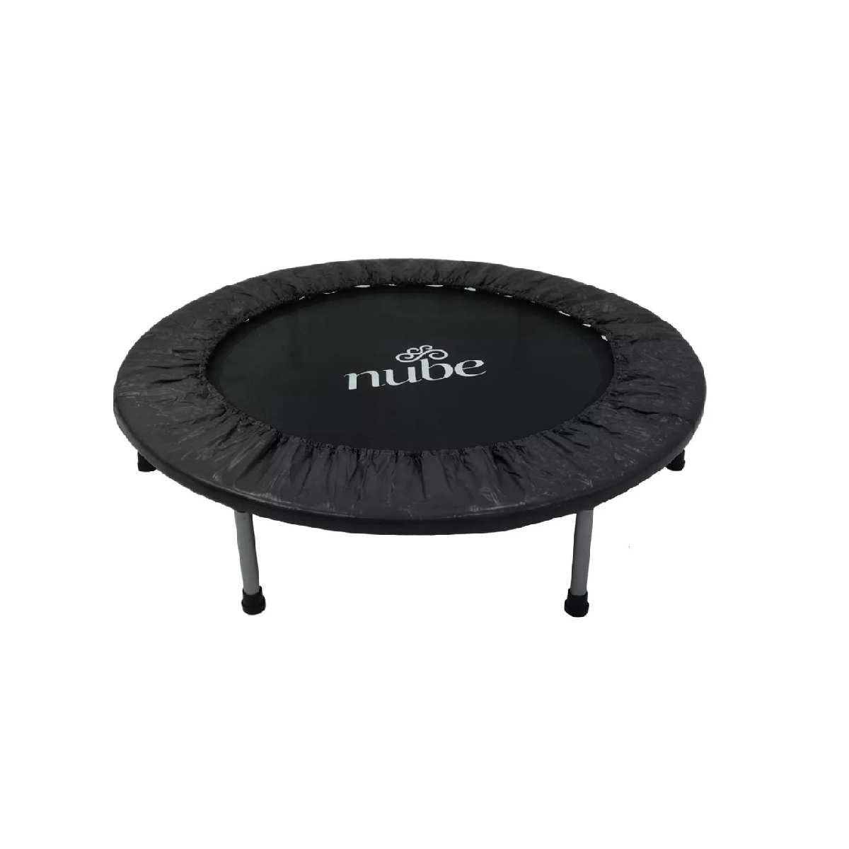 Trampolín Brincolín Para Aeróbicos Fitness Jumping Ejercicio Negro