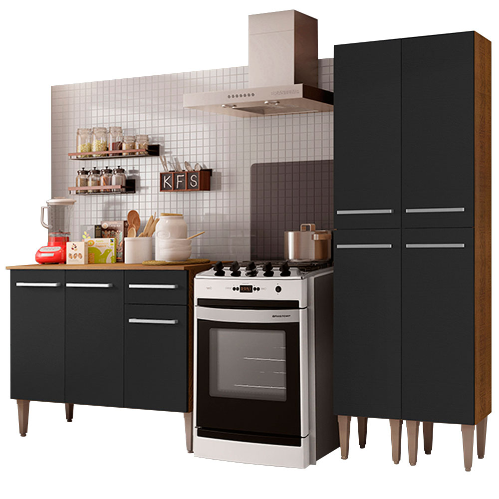 Cocina Integral Completa Modular Madesa Emilly Front MN 02