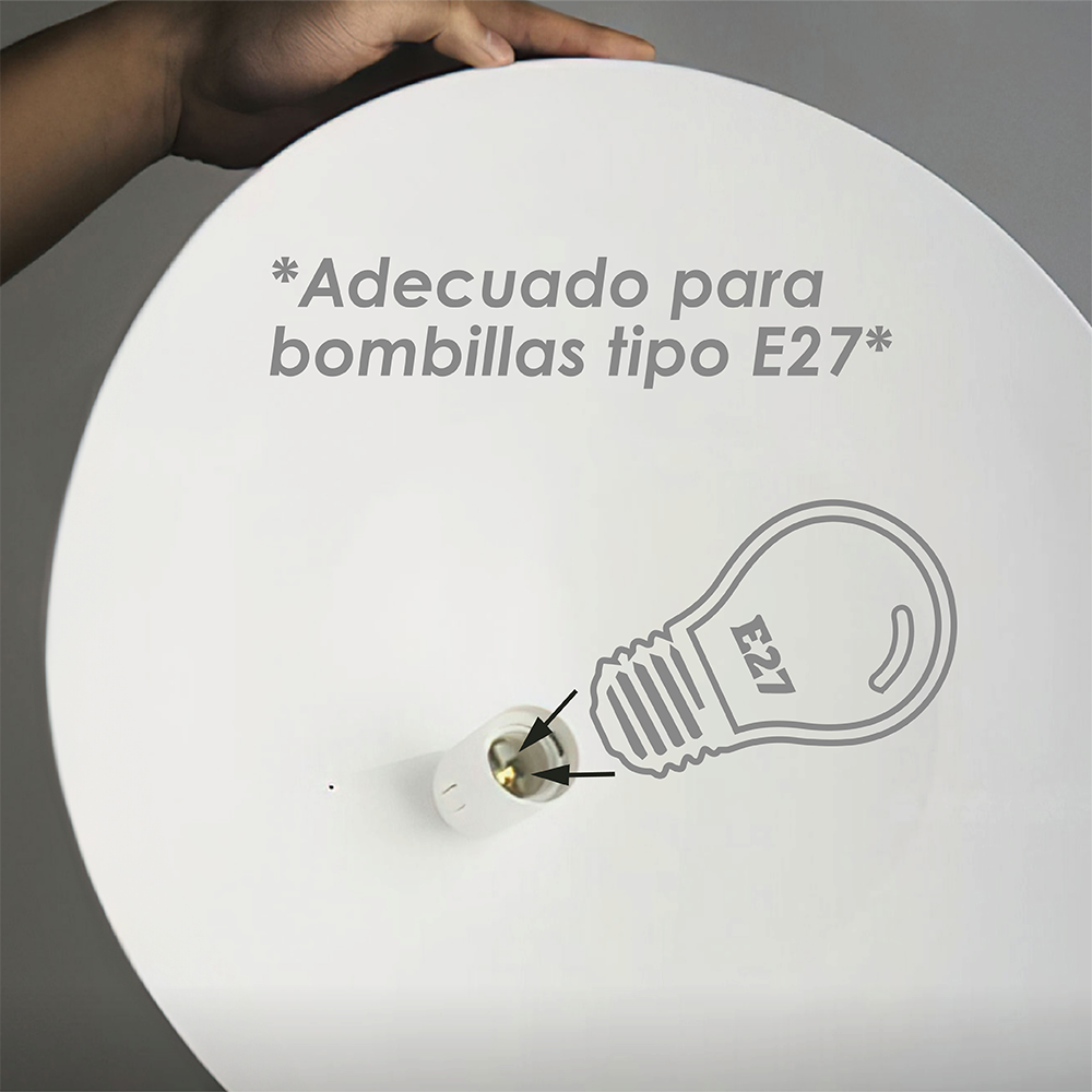 Lámpara Colgante Ilios Innova 117b Color Verde Semiesférica