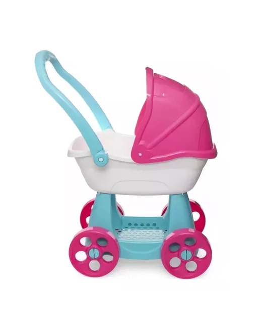 Carriola Para Muñecas Prinsel Mommy Asa Reversible Turquesa