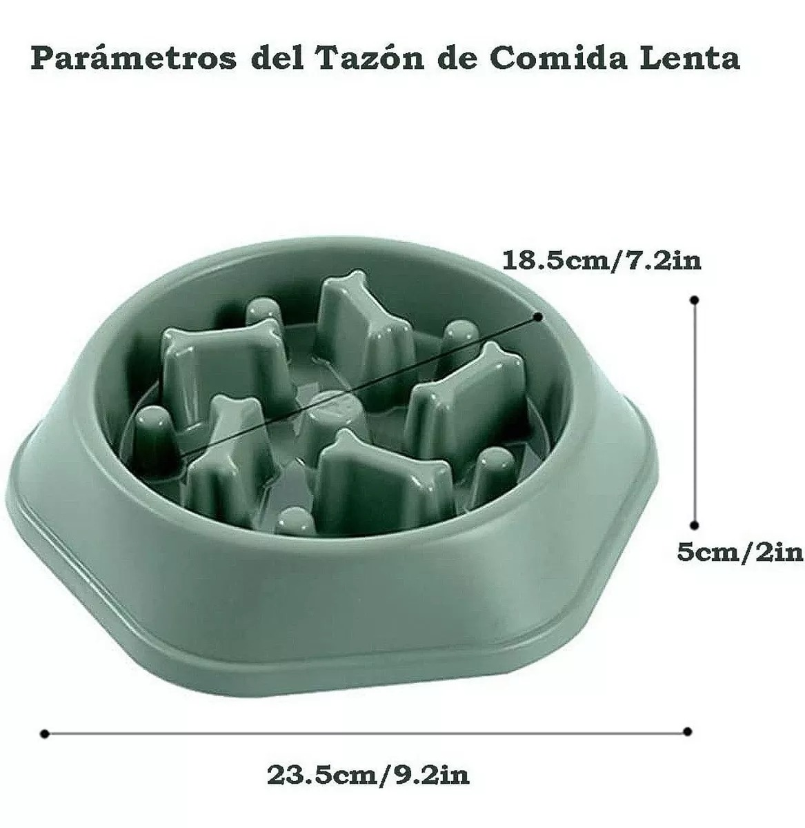 Plato De Alimentación Lenta Para Perro Mascota Comederos amarillo