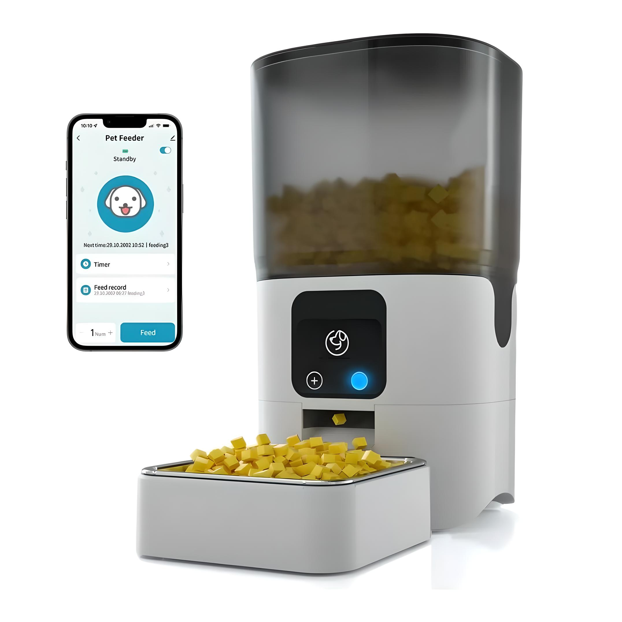 Dispensador De Comida Perros Comederos Para Perros 6l