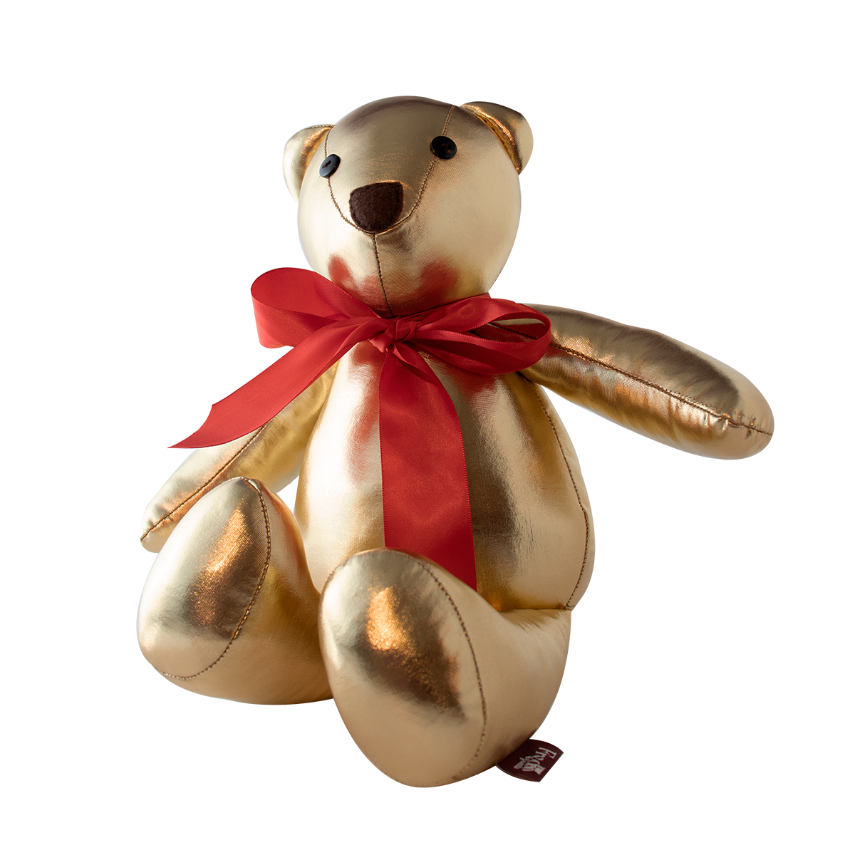 Decoración Navidad Set 2 Osos Peluche De Tela Tv Ofertas Fredo Adorno Navideño 40 Cm