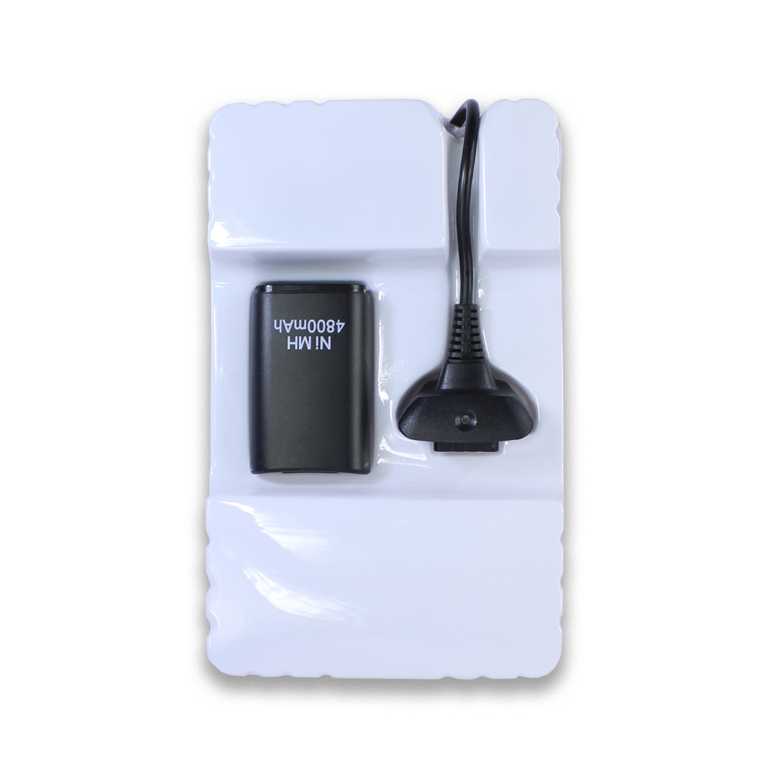 Cable Cargador Y Bateria Recargable Para Control 360