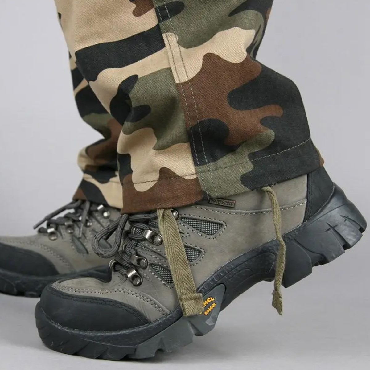 Pantalón cargo tácticos caqui 34 camuflaje multi bolsillo algodón alta calidad trabajo deportivo