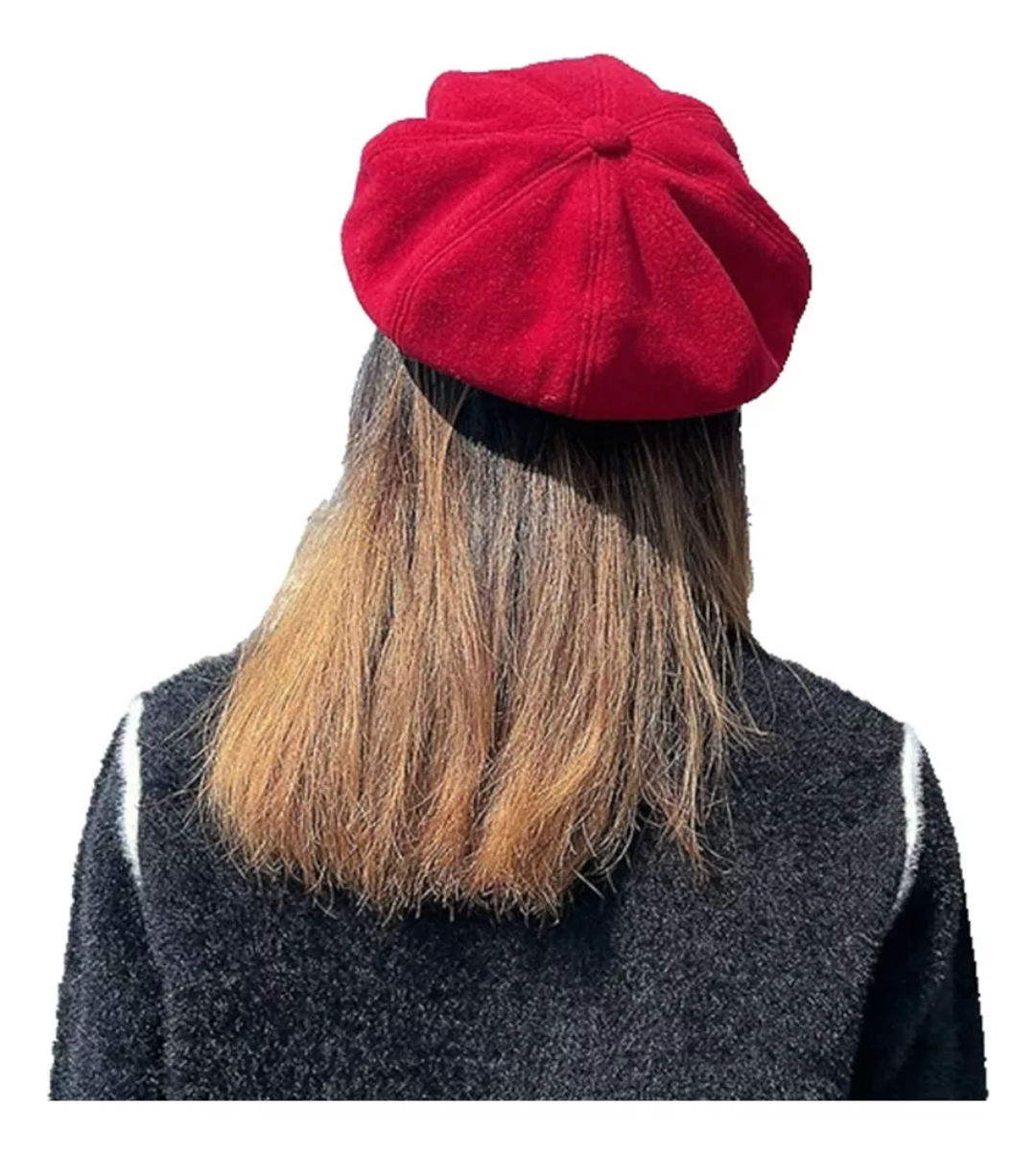 Sombrero De Mujer, Boina De Algodón Vintage Para Mujer