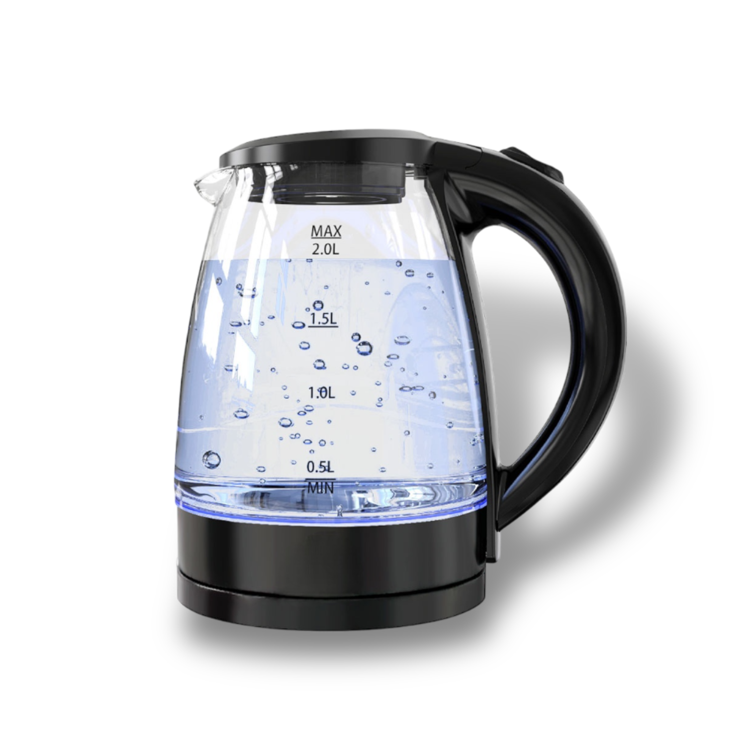 Tetera eléctrica con luz LED 2 Litros