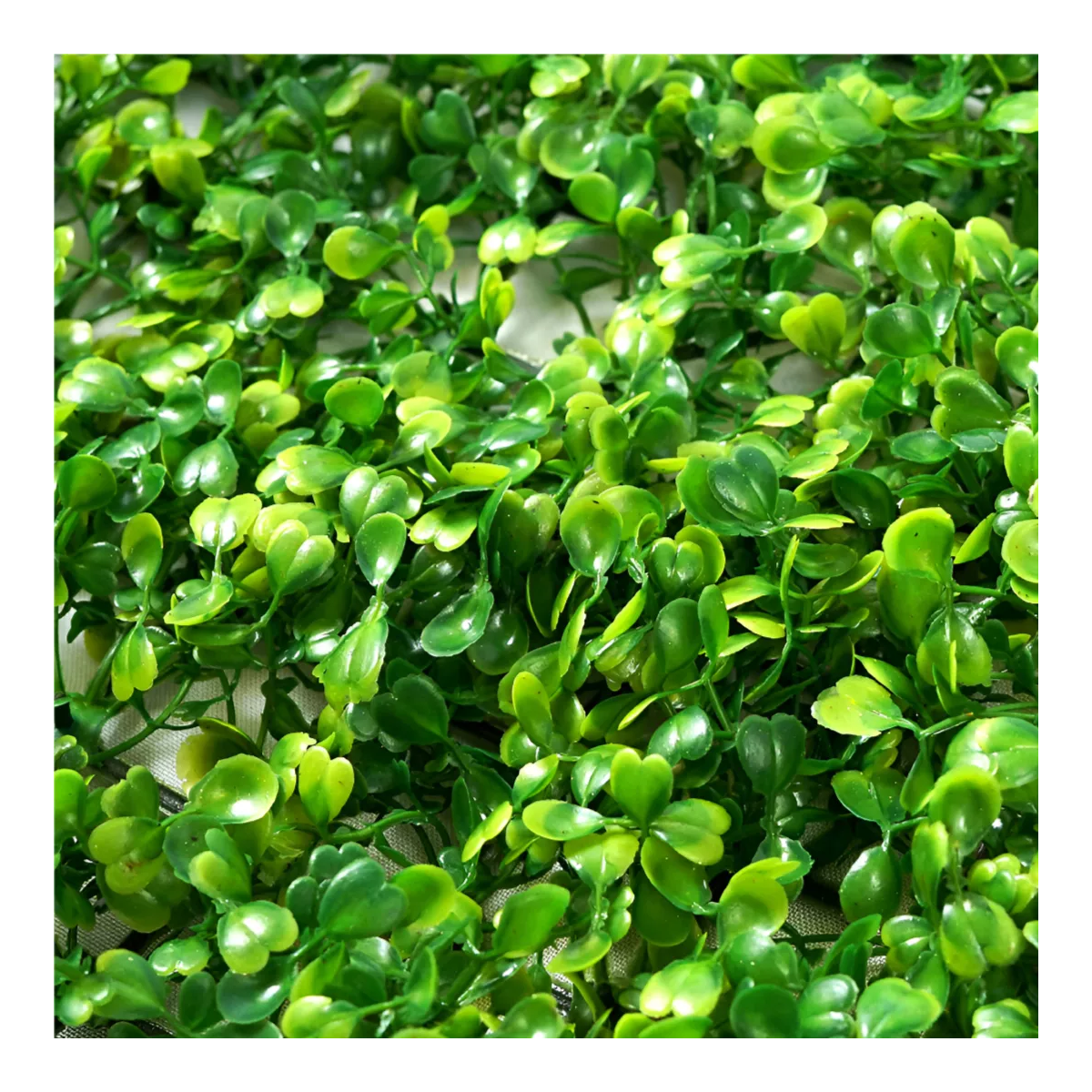 Kit 10 Pzas Planta Artificial Jardin Vertical Follajes 40x60 Verde Claro