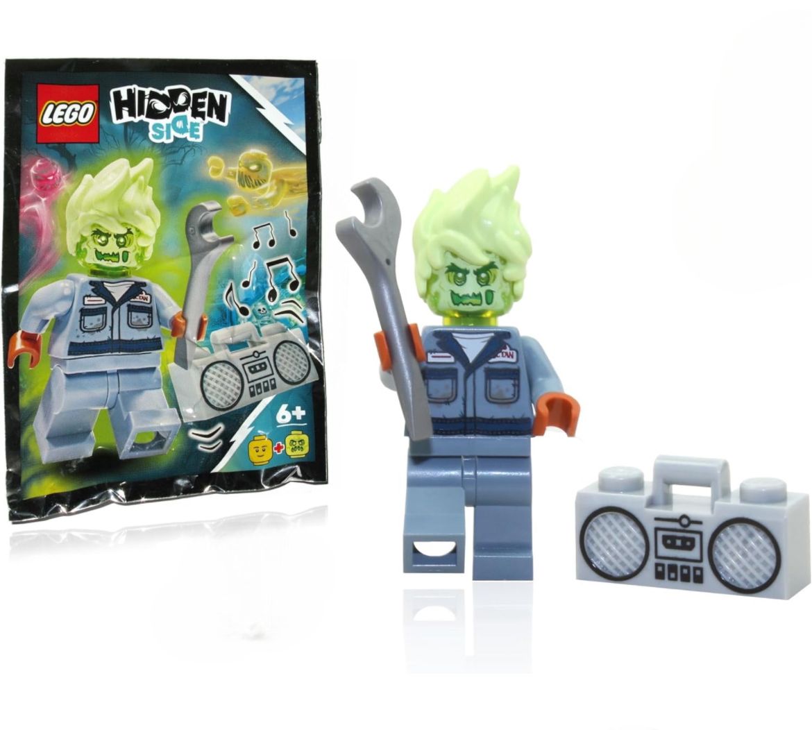 LEGO Hidden Side Ghost Minifigure - Possessed Mechanic Zombie