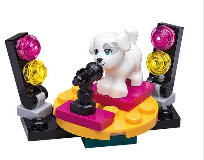 LEGO Friends Perrito en escenario