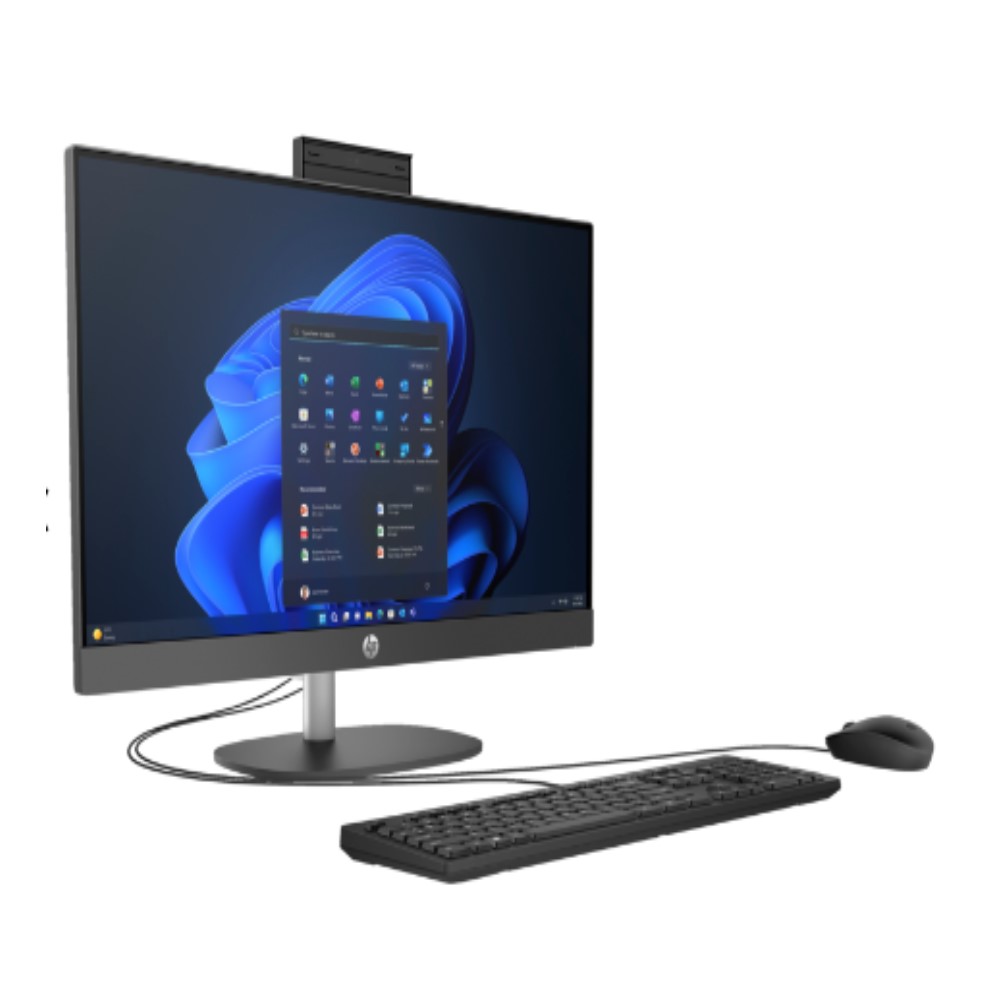 ALL IN ONE HP ProOne 245 AMD G10 R37320U 8GB 256GB PC Win11 Home 64bit. 
