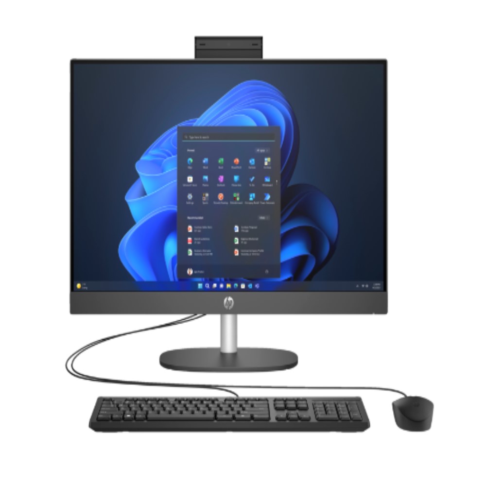 ALL IN ONE HP ProOne 245 AMD G10 R37320U 8GB 256GB PC Win11 Home 64bit. 