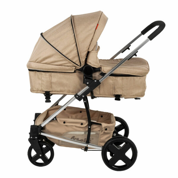 Carriola con Portabebe y Base DBEBE Eclipse Beige