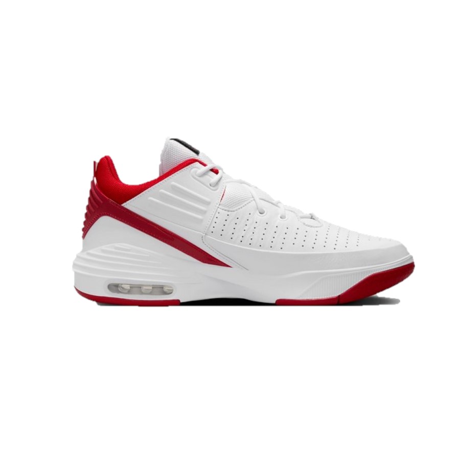 Tenis Jordan Max Aura 5 White Gym Red
