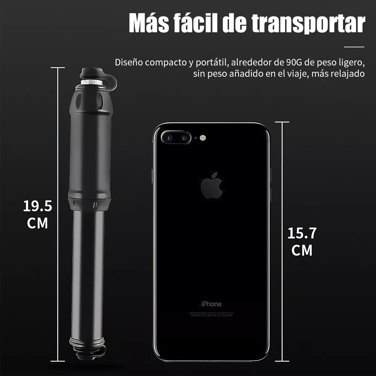 Inflador Llantas De Bicicleta Y Balones