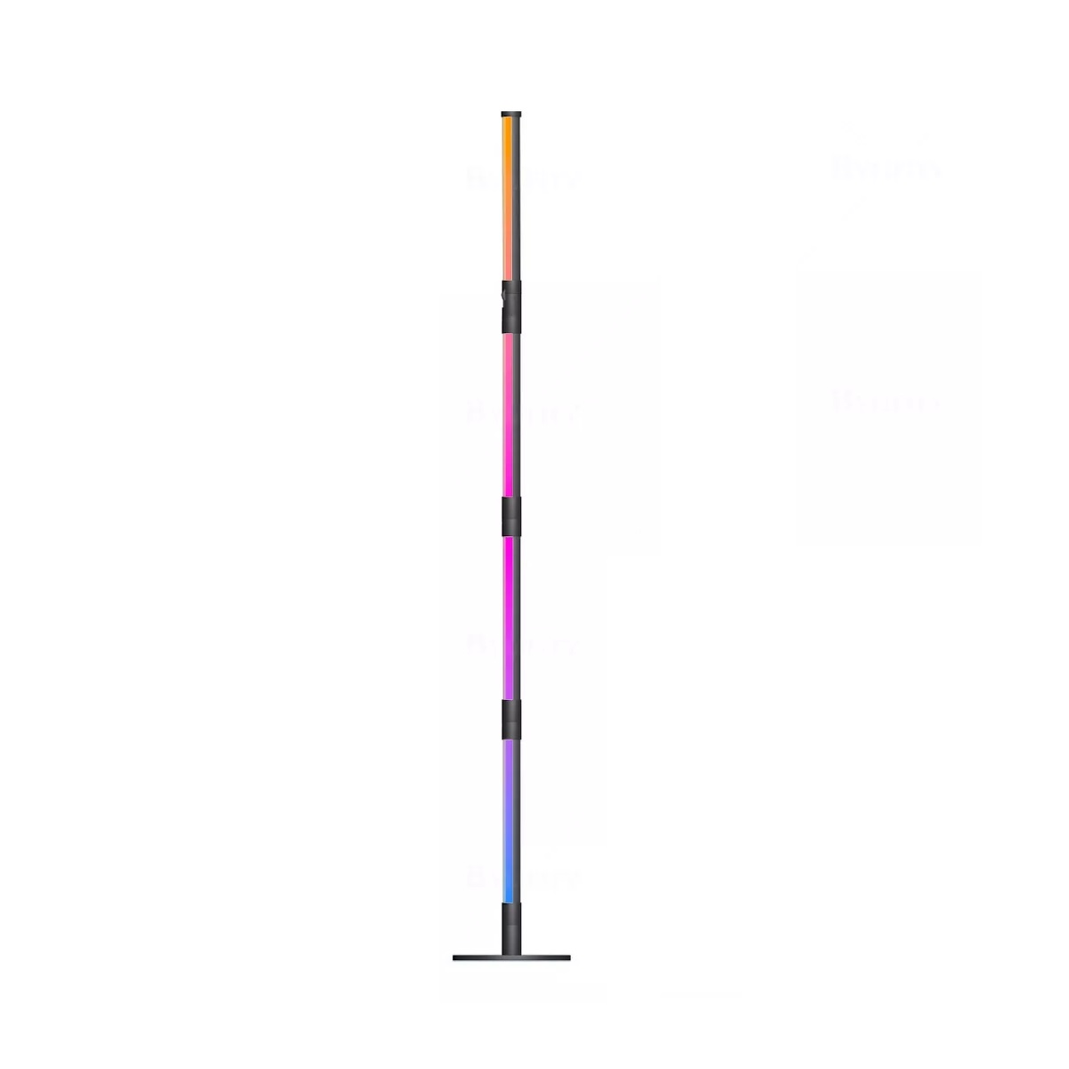 Lámpara De Pie Inteligente Rgb Led Giratoria 360°