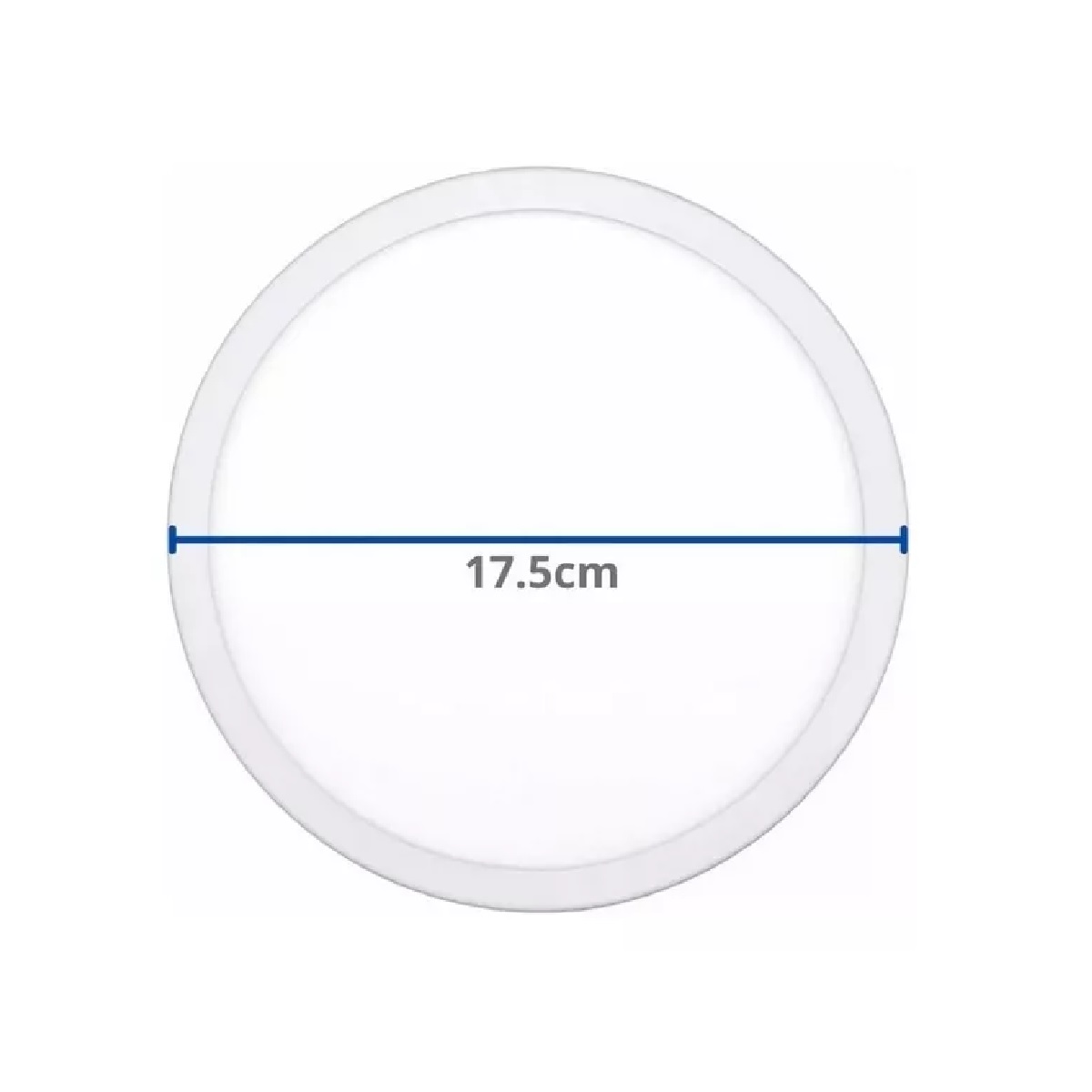 Lámpara Luminaria Luz 18w Ajustable 175mm Diámetro 5 Piezas