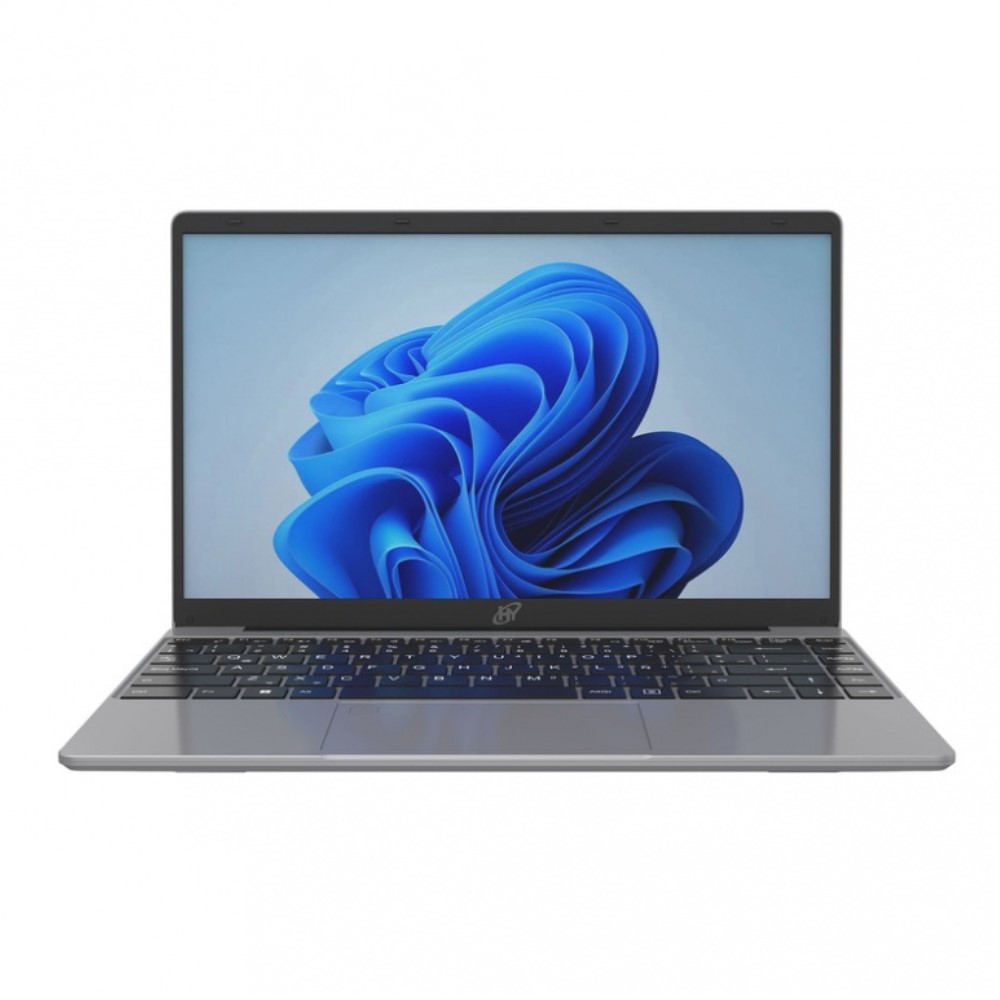 Laptop Hyundai HYbook 14.1" HD, Intel Celeron N4020 1.10GHz, 4GB, 128GB SSD, Windows 11 Home 64-bit, Español, Gris.