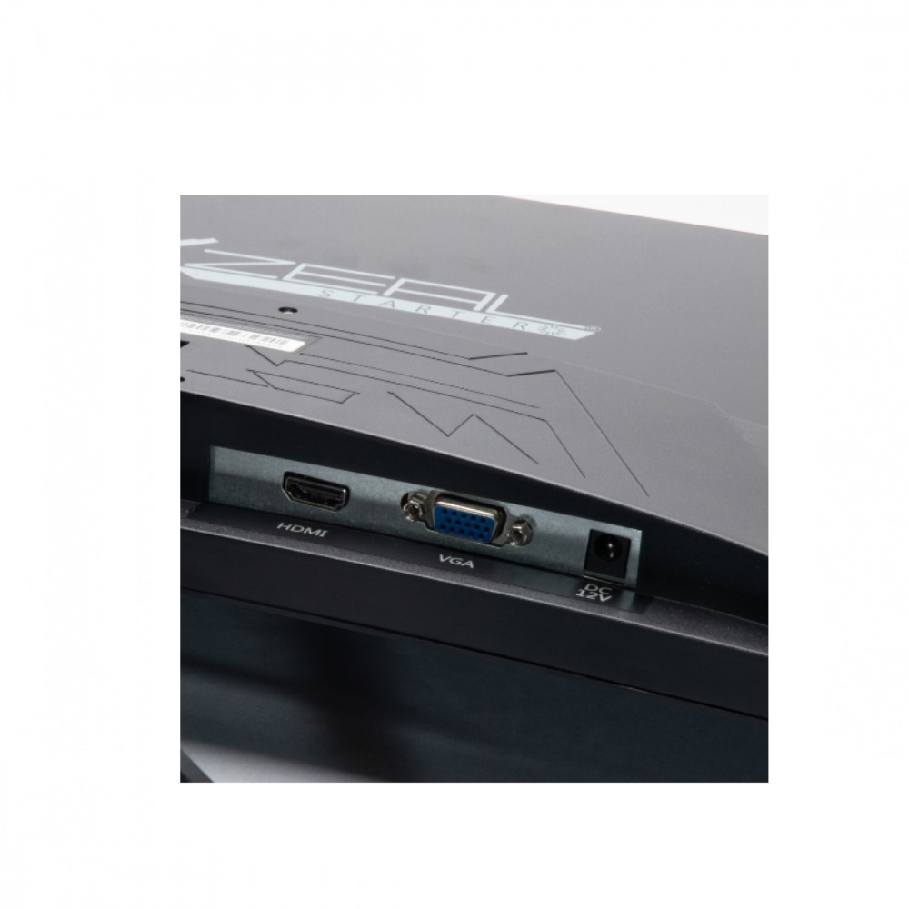Monitor Gamer Curvo XZEAL Starter XST-570 LED 23.8", Full HD, 75Hz, 1x HDMI/VGA, Negro.
