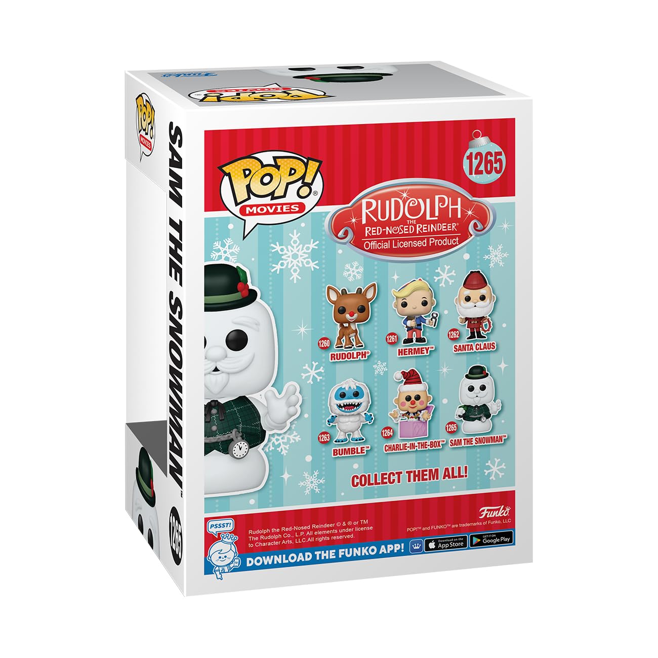 Funko Pop Rudolph the Red-Nosed Reindeer Sam the Snowman #1265