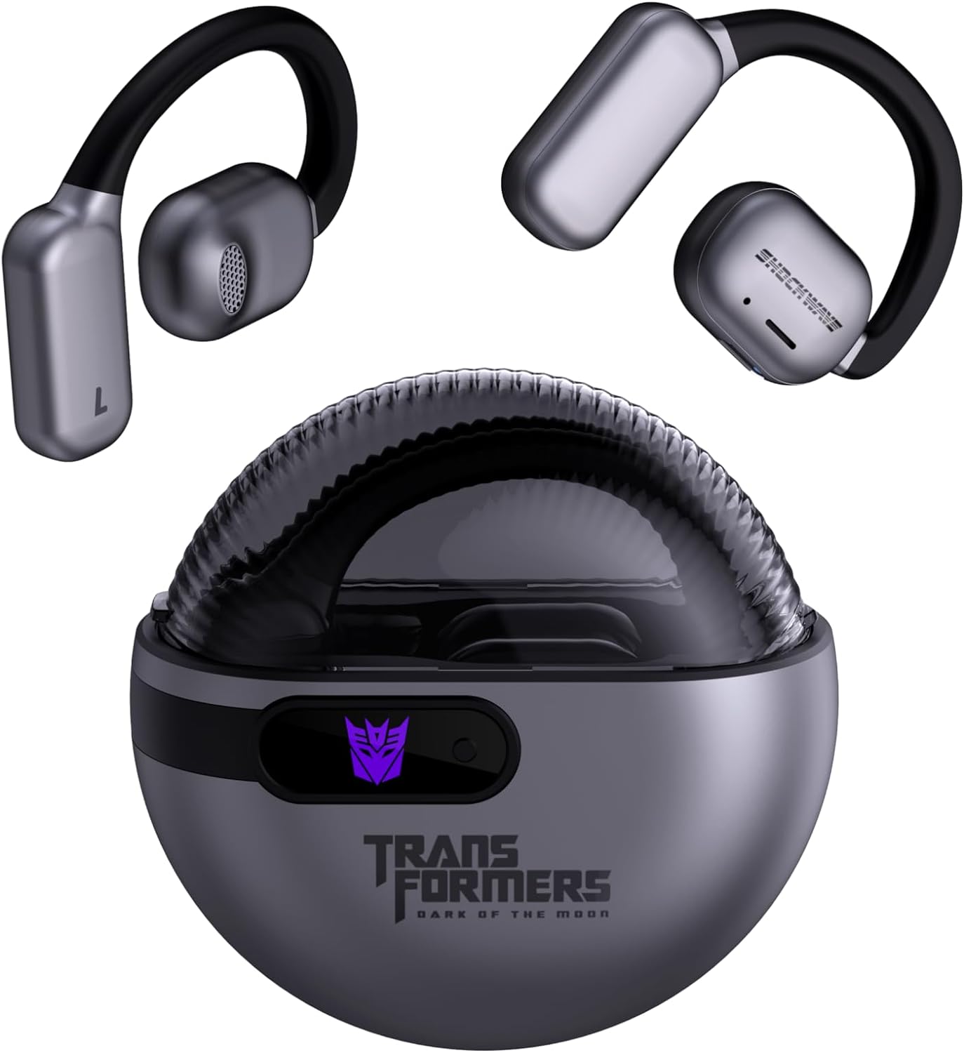 Audífonos Transformers Tf-T09 Gris True Wireless