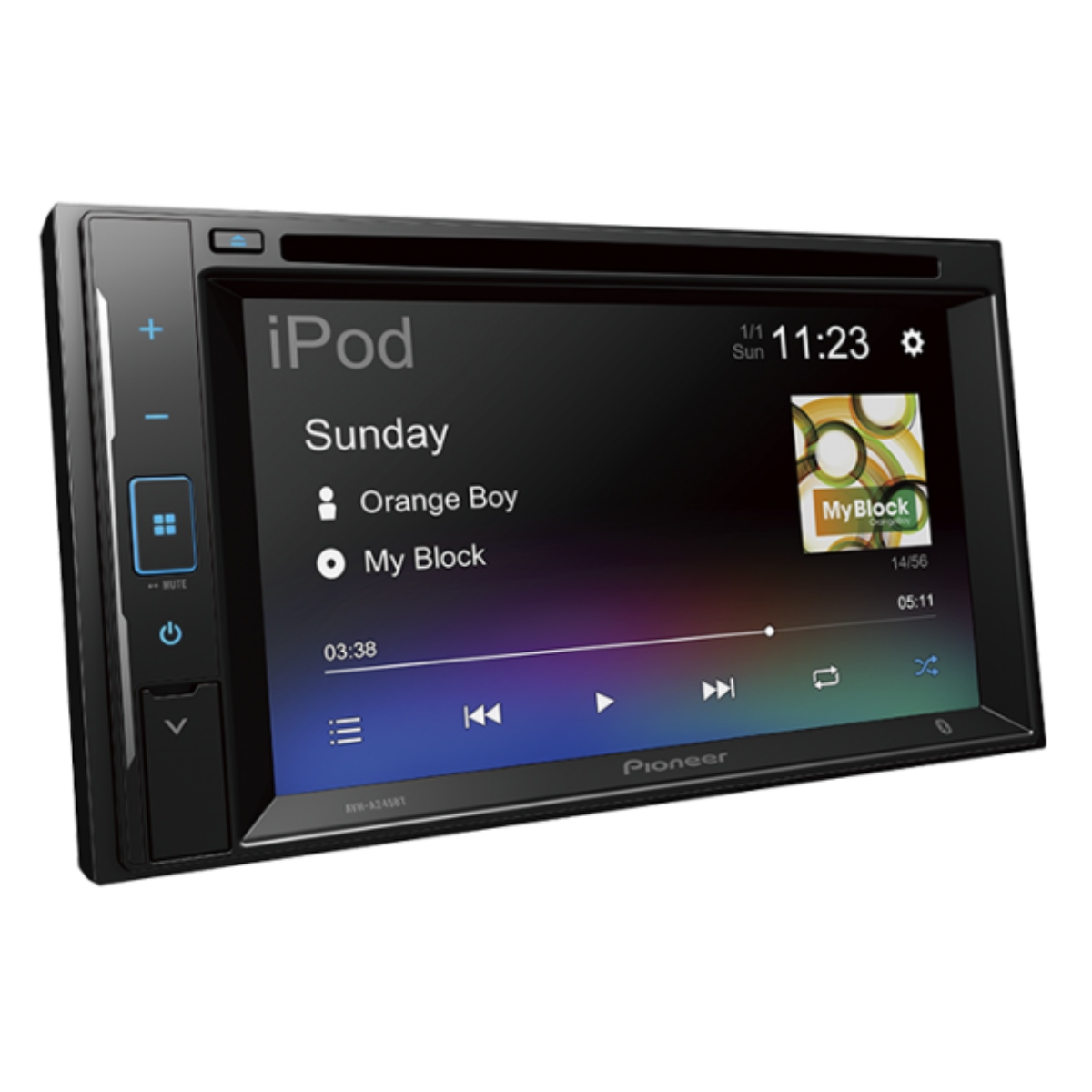 Reproductor Pioneer AVH-A245BT 6.2" MULTIMEDIA WEB LINK 2 DIN ALBY3