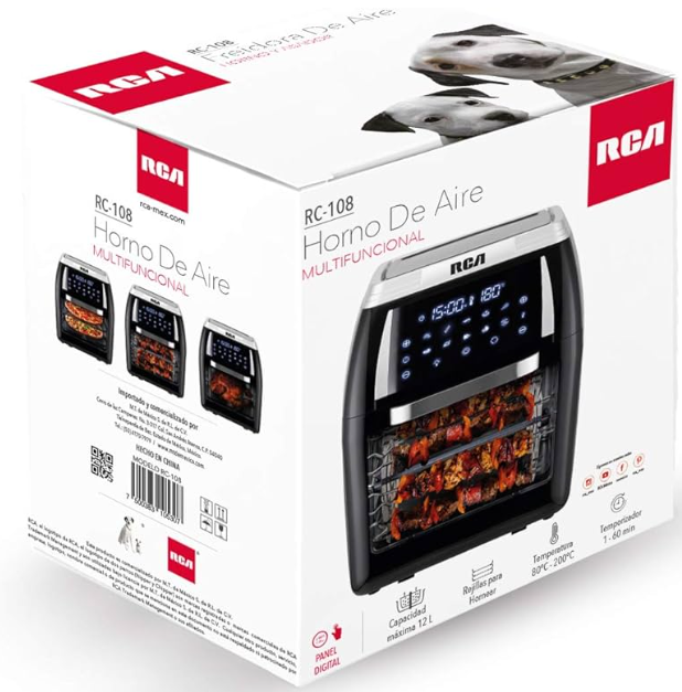 RCA Horno De Aire Multifuncional RC-108